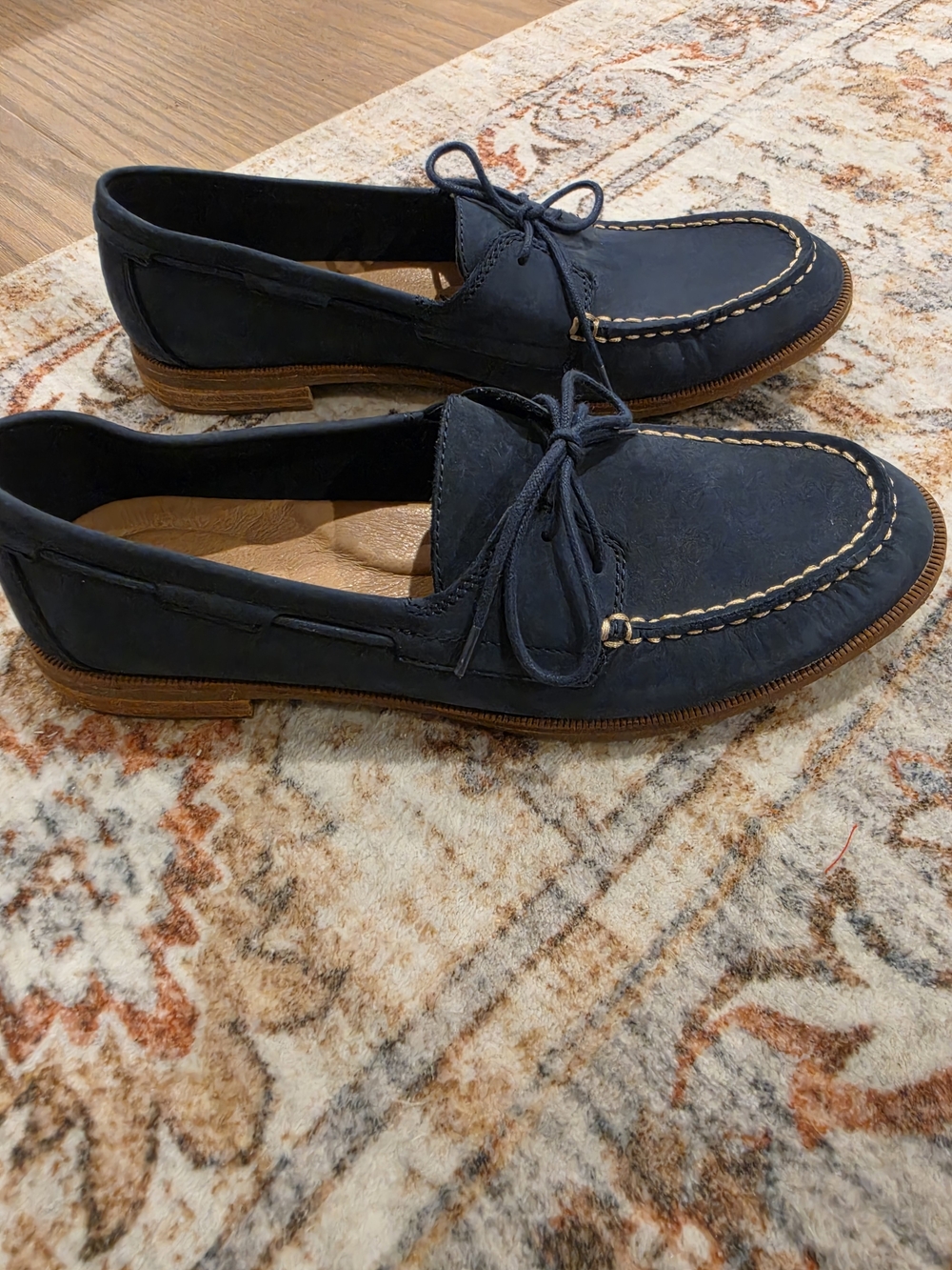 Sperry Top-Sider Navy Suede  Loafers
